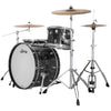 Ludwig NeuSonic Pro Beat 3-piece Acoustic Drum Set Shell Pack Ebony Pearl