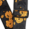 Ernie Ball Classic Jacquard Guitar Strap/Bass Strap - Tangerine Rose