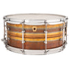 Ludwig LB552RT Bronze Phonic 6.5x14 "RAW" Natural Patina Shell, Tube Lugs Snare Drum