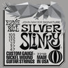 Ernie Ball John Mayer Silver Slinky Nickel Wound Electric Guitar Strings 10.5-47