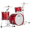 Ludwig NeuSonic Downbeat 3-piece Acoustic Drum Set Shell Pack Satin Diablo Red