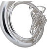 Conn 40KSPW 4 Valves BBb Sousaphone with ABS Case Silver Plated