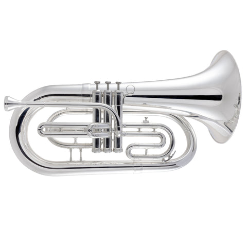 King 1130SP Ultimate Marching Bb Euphonium Silver Plated