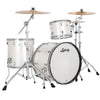 Ludwig NeuSonic FAB 3-piece Acoustic Drum Set Shell Pack Silver Silk