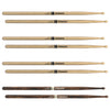 ProMark Rebound 5A Hickory Drumsticks, Acorn Wood Tip, FireGrain Bonus 4-Pack