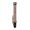 D'Addario Jacquard Ukulele Straps, Paisley Grey/Orange