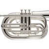 King KMB411S Performance Marching Bb Baritone Horn Silver Plated