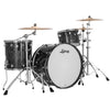 Ludwig NeuSonic Pro Beat 3-piece Acoustic Drum Set Shell Pack Ebony Pearl