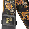 Ernie Ball Classic Jacquard Guitar Strap/Bass Strap - Tangerine Blossom