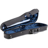 GEWA Violin Case, Concerto, Shaped, 1/8, Black/Blue