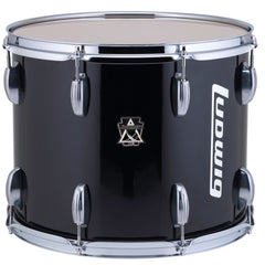 Ludwig LULT15PB Ultimate Marching 12X15 Single Leg Tenor Drum Black Cortex