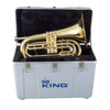 King 1124 Ultimate Marching Bb Baritone Horn Lacquer