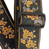 Ernie Ball Classic Jacquard Guitar Strap/Bass Strap - Tangerine Blossom