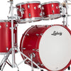 Ludwig NeuSonic MOD2 4-piece Acoustic Drum Set Shell Pack Satin Diablo Red