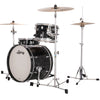 Ludwig NeuSonic Downbeat 3-piece Acoustic Drum Set Shell Pack Ebony Pearl