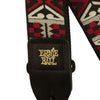 Ernie Ball Classic Jacquard Guitar Strap/Bass Strap - Primal Red