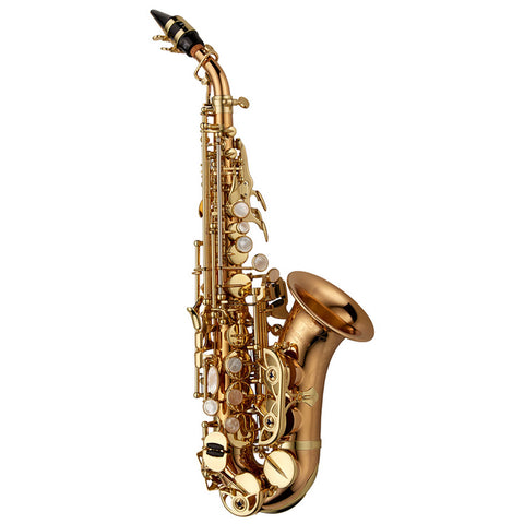 Yanagisawa SCWO20 Elite Curved Soprano Saxophone Bronze Lacquered