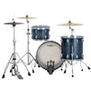 Ludwig Classic Oak Fab 3-piece Acoustic Drum Set Shell Pack Blue Burst