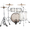 Ludwig NeuSonic MOD2 4-piece Acoustic Drum Set Shell Pack Silver Silk