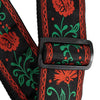 Ernie Ball Classic Jacquard Guitar Strap/Bass Strap - Western Rose