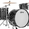 Ludwig NeuSonic Pro Beat 3-piece Acoustic Drum Set Shell Pack Ebony Pearl