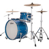 Ludwig NeuSonic Pro Beat 3-piece Acoustic Drum Set Shell Pack Satin Royal Blue