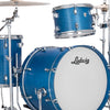 Ludwig NeuSonic Downbeat 3-piece Acoustic Drum Set Shell Pack Satin Royal Blue