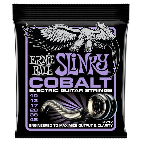 Ernie Ball Ultra Slinky Cobalt Electric Guitar Strings 10-48 Gauge