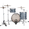 Ludwig NeuSonic Downbeat 3-piece Acoustic Drum Set Shell Pack Steel Blue Pearl