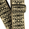 Ernie Ball Classic Jacquard Guitar Strap/Bass Strap - Motebello Iron