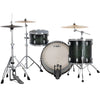 Ludwig Classic Oak Pro Beat 3-piece Acoustic Drum Set Shell Pack Green Burst