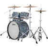 Ludwig NeuSonic Rapid MOD2 4-piece Acoustic Drum Set Shell Pack Steel Blue Pearl