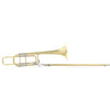 Bach 50BO Stradivarius Bass Trombone Single Rotor Valve Open Wrap