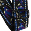 Ernie Ball Classic Jacquard Guitar Strap/Bass Strap - Purple Pleasant Pheasant