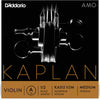 D'Addario Kaplan Amo Violin A String, 1/2 Scale, Medium Tension