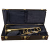 Bach 50B3O Stradivarius Bass Trombone Dual Inline Rotary Valves Open Wrap