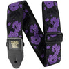 Ernie Ball Classic Jacquard Guitar Strap/Bass Strap - Lavender Rose