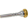 Garibaldi GAR-DC3 Classic Double Cup Gold-Plated Rim Trumpet Mouthpiece Size 3