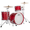 Ludwig NeuSonic FAB 3-piece Acoustic Drum Set Shell Pack Satin Diablo Red