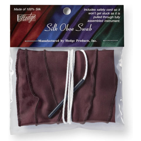 Hodge Silk Swab, Oboe, Burgundy