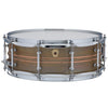 Ludwig LC661T Copper Phonic 5x14 "RAW" Natural Patina Shell, Tube Lugs Snare Drum