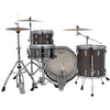 Ludwig Classic Oak Fab 3-piece Acoustic Drum Set Shell Pack Smoke