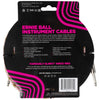 Ernie Ball Braided Instrument Cable Straight/Straight 18ft - Emerald Argyle