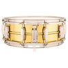 Ludwig LB401 Supraphonic 5X14 "Super Brass" Lacquered Brass Snare Drum