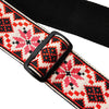 Ernie Ball Classic Jacquard Guitar Strap/Bass Strap - Cinnamon Needlepoint