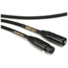 Ernie Ball Braided XLR Microphone Cable Male/Female 20ft - Black