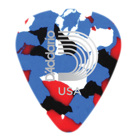 Planet Waves Multi-Color Celluloid Guitar Picks, 100 pack, Heavy