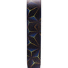 D'Addario Printed Leather Guitar Strap, Optic Art