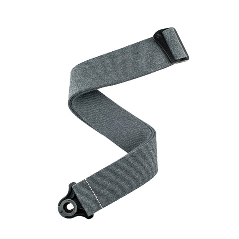 D'Addario Auto Lock Guitar Strap, Skater Grey