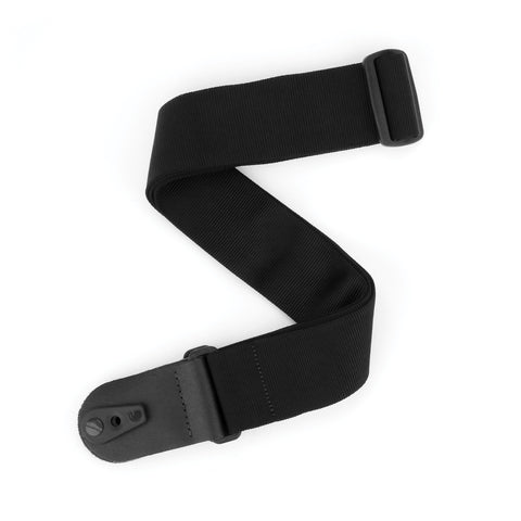 D'Addario Pad Lock Guitar Strap, Black